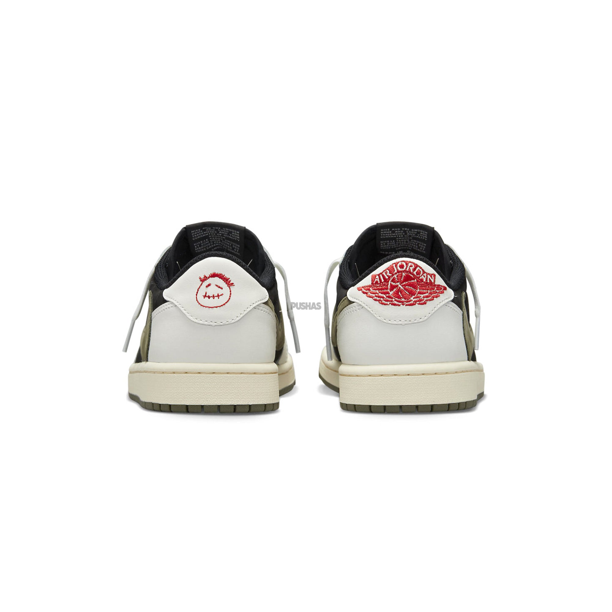 Air Jordan 1 Retro Low OG SP 'Travis Scott Olive' Women's Sneakers (2023) - Stylish Casual & Streetwear Fashion for Everyday Wear