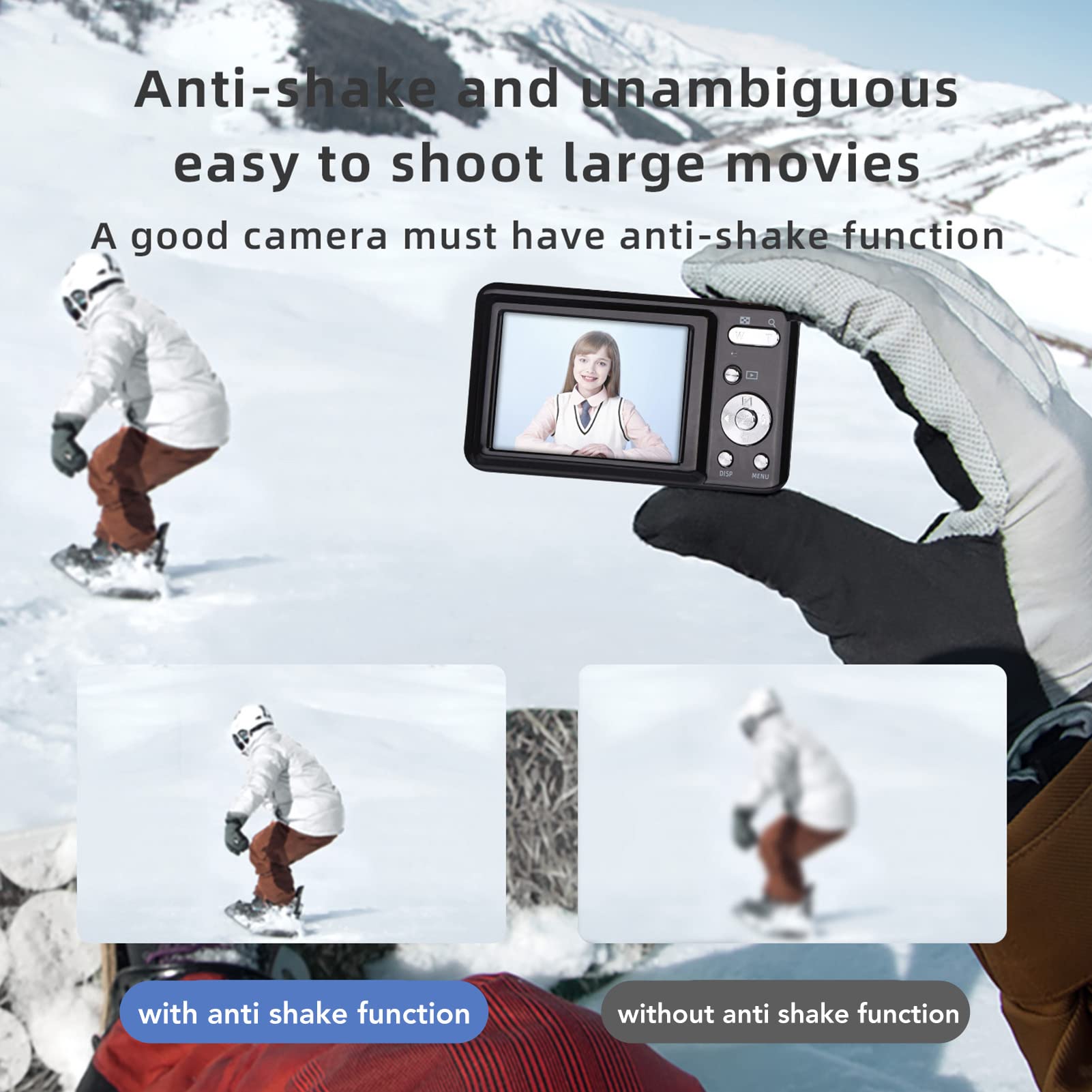 48MP Mini Digital Camera with 2.7