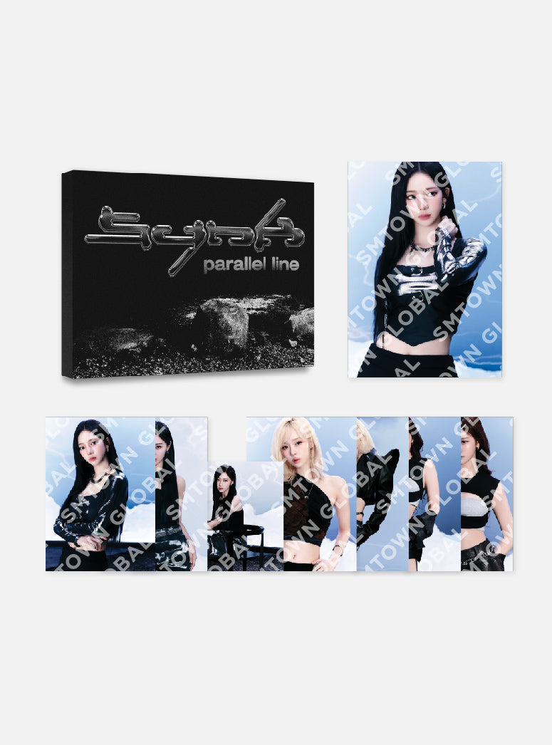 2024 aespa LIVE TOUR SYNK: PARALLEL LINE Official Merchandise Postcard Set - Perfect for K-Pop Fans, Concert Souvenirs & Collectors