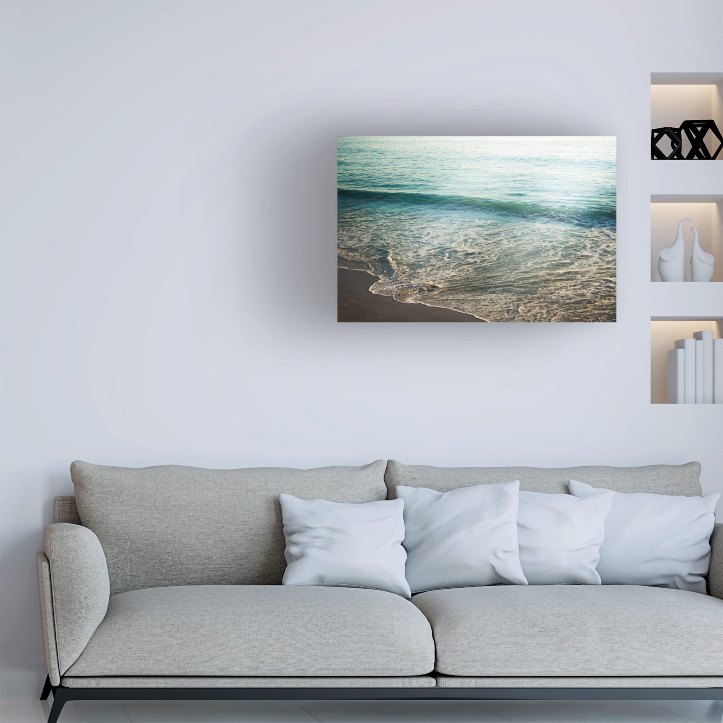 Trademark Fine Art 'Words of Encouragement V' Canvas Wall Art by Emily Adams - Motivational Home & Office Decor for Living Room, Bedroom or Workspace