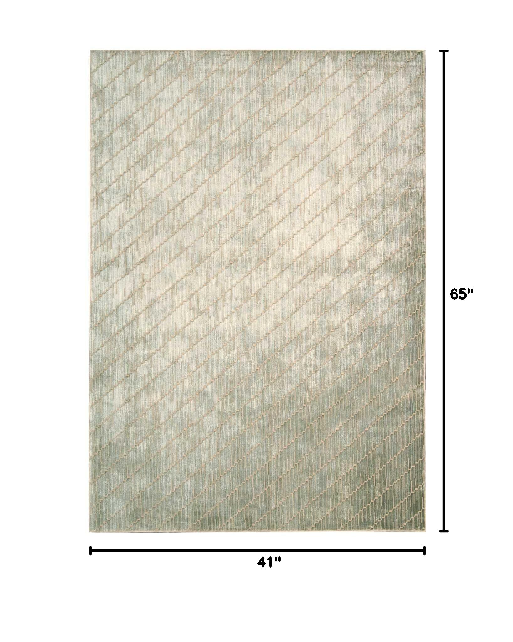 Calvin Klein Home Maya Transitional Mica 3'5