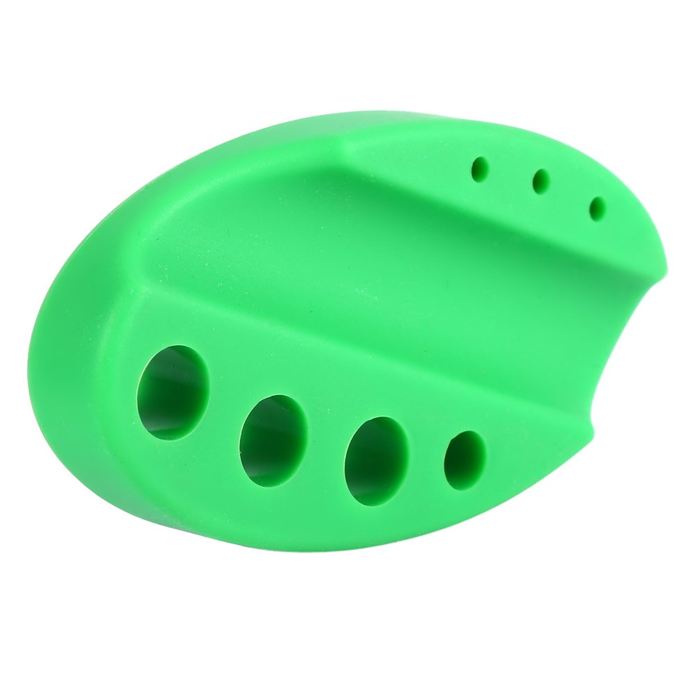 4 Colors Oval Silicone Permanent Microblading Pigment Cup Stand - Ink Holder for Eyebrow Tattoo & Microblading (Green) - Perfect for Professional Artists & Home Use