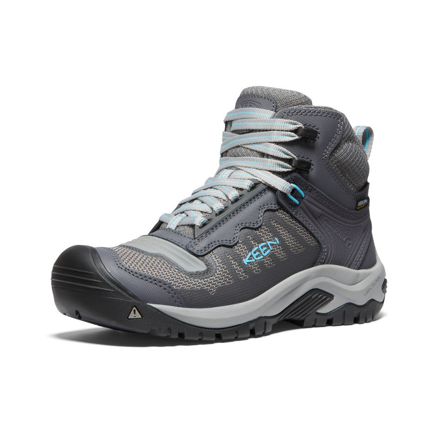 Waterproof Women's Reno Mid Soft Toe Work Boots - Magnet/Ipanema Colors - Perfect for Construction, Hiking & Outdoor Activities
