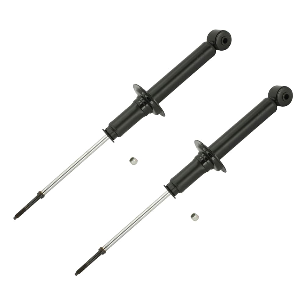 New Pair Rear Excel-G Shocks Struts for Dodge Colt & Mitsubishi Mirage (1977-1983) - BuyAutoParts 77-61624AO - Improve Ride Comfort & Stability for Smooth Driving