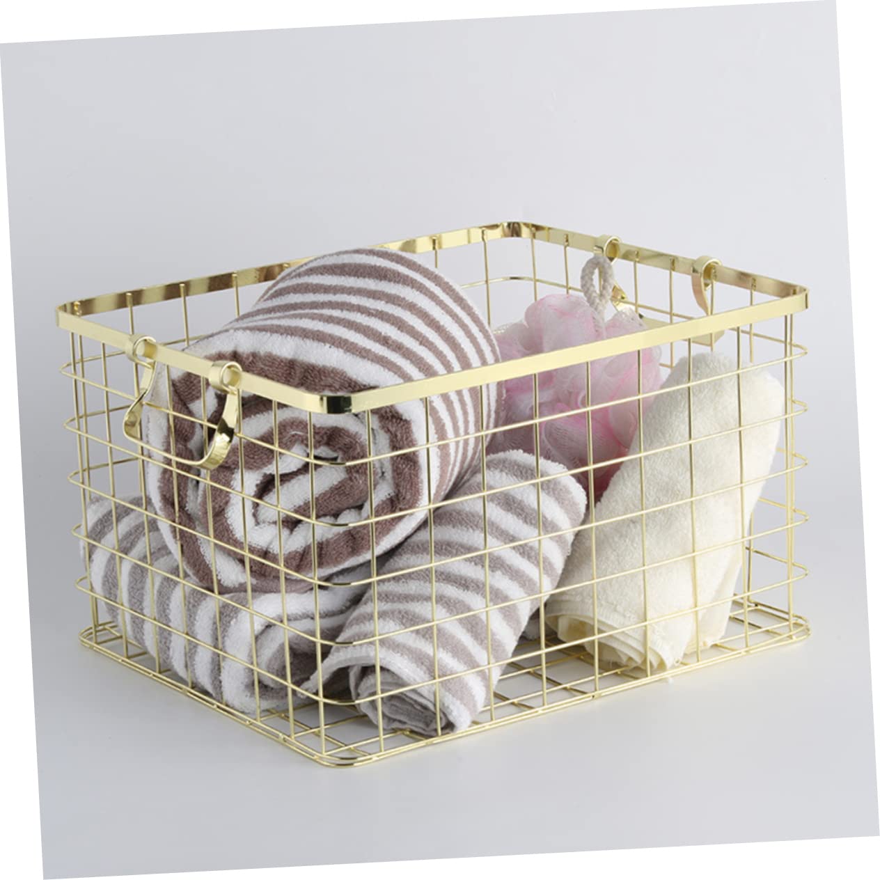 Foldable Storage Basket & Laundry Hamper - Durable, Flexible & Space-Saving Organizer for Bedroom, Bathroom & Closet Organization