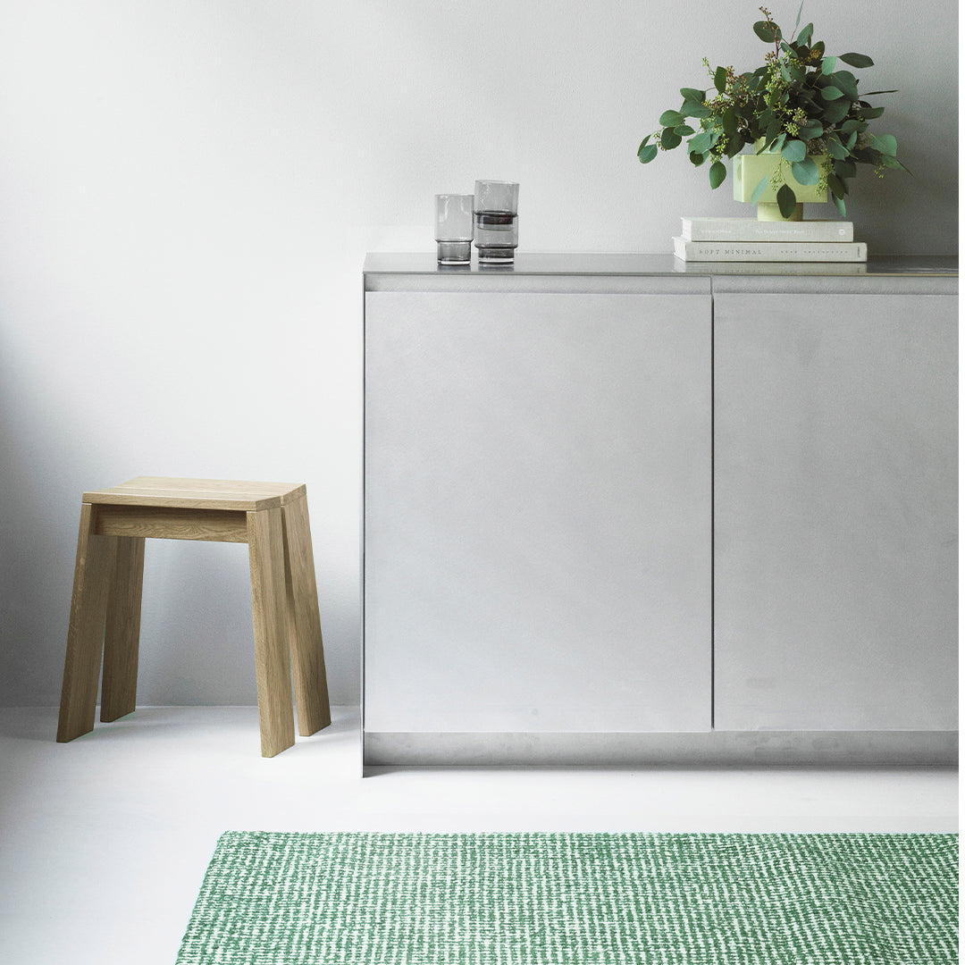 Yuchen Wu Flick Rug by Normann Copenhagen - Modern Handwoven Wool Area Rug for Living Room, Bedroom & Office Decor