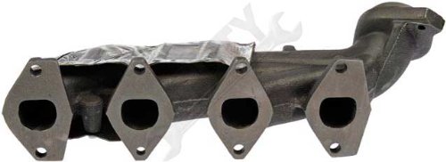 APDTY 785706 Driver Side Cast Iron Exhaust Manifold Kit - Replacement for Chevy, GMC, Ford Trucks & SUVs | High-Performance, Durable Exhaust System Upgrade for Off-Roading & Towing