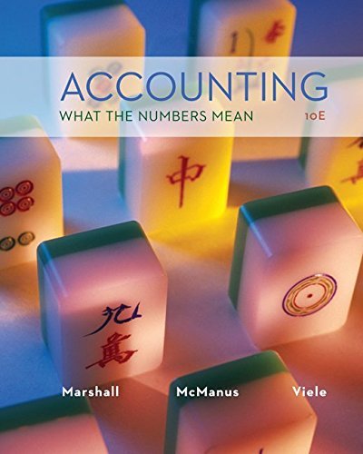 Accounting: What the Numbers Mean 11th Edition with Connect Access Card by David Marshall - Financial Accounting Textbook for College Students & Professionals | Perfect for Classroom Learning & Self-Study