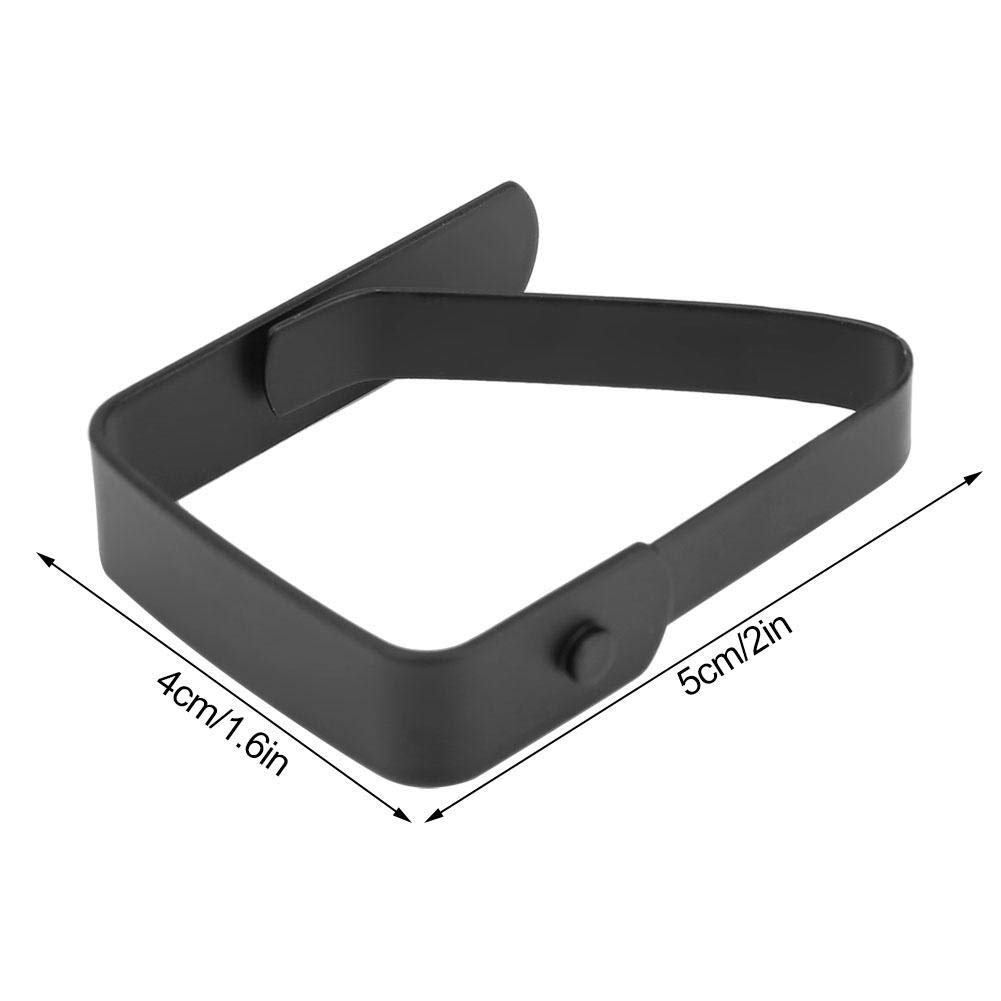 DEWIN Stainless Steel Tablecloth Clips - 4 Pack Large Anti-Slip Table Cover Clamps (5x4cm) for Outdoor Picnics, Parties & Home Dining