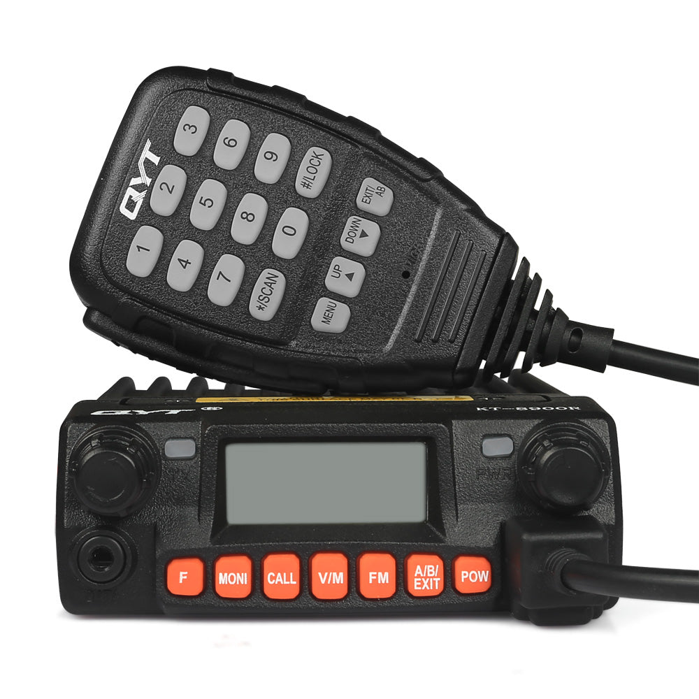 KT 8900R Tri-Band 25W Car Mobile Radio - 144/220/440MHz Amateur Ham Radio Transceiver with LCD Display - Perfect for Off-Roading, Emergency Communication & Long-Distance Driving