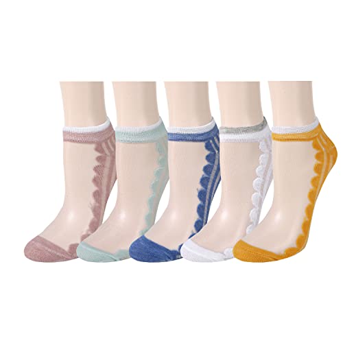 5 Pack-lilac, Green, Denim Blue, White, Mustard