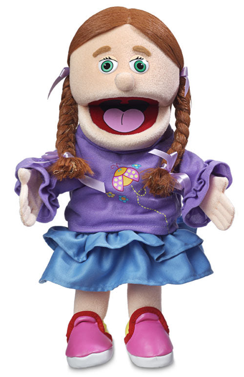 Stevie Hand Puppet - 14 Inches (36cm) Soft Plush Puppet for Kids, Interactive Storytelling & Role Play - Perfect for Classroom, Birthday Parties & Family Fun (Code 82)