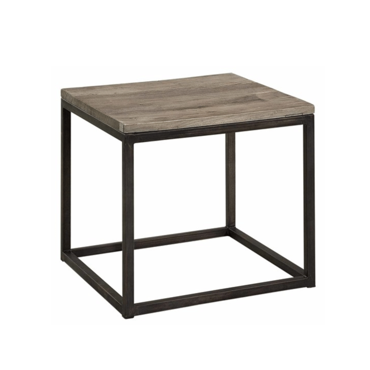 Artwood Elmwood Side Table - Solid Wood Nightstand, End Table for Living Room, Bedroom, Office - Modern & Rustic Home Decor Furniture
