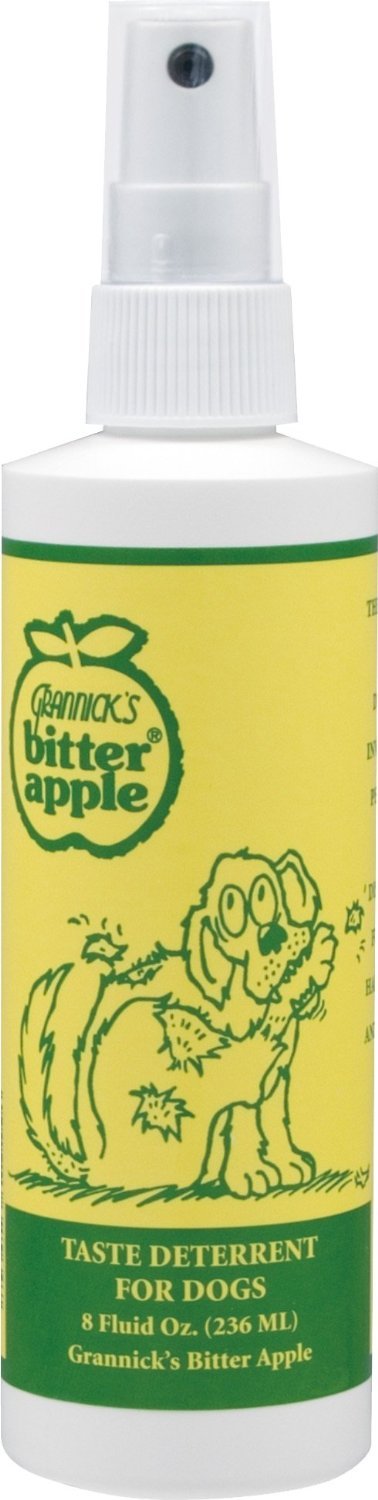 Bitter Apple Spray for Dogs & Cats - No Chew Deterrent Spray - Safe & Effective Training Aid for Pets - Stop Chewing Furniture, Shoes & Cables