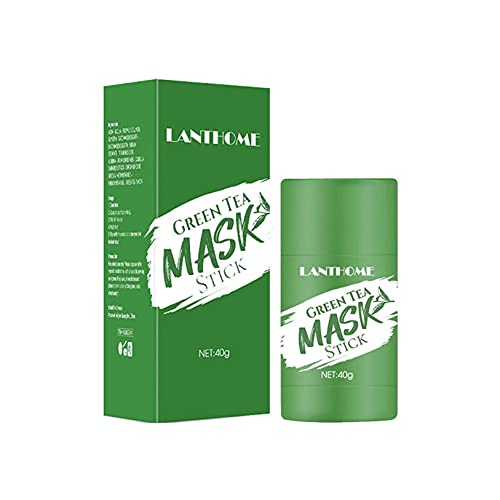 Green Tea Purifying Clay Stick Mask - Deep Cleansing, Oil Control & Anti-Acne Treatment | Exfoliating Face Mask for Men & Women | Improves Skin Texture | Suitable for All Skin Types | Perfect for Daily Skincare & Acne-Prone Skin