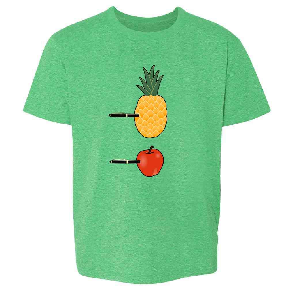 Pop Threads PPAP Pen Pineapple Apple Pen Meme Song T-Shirt for Kids & Youth - Fun Casual Wear for Boys & Girls | Perfect for Parties, School & Everyday Outfits