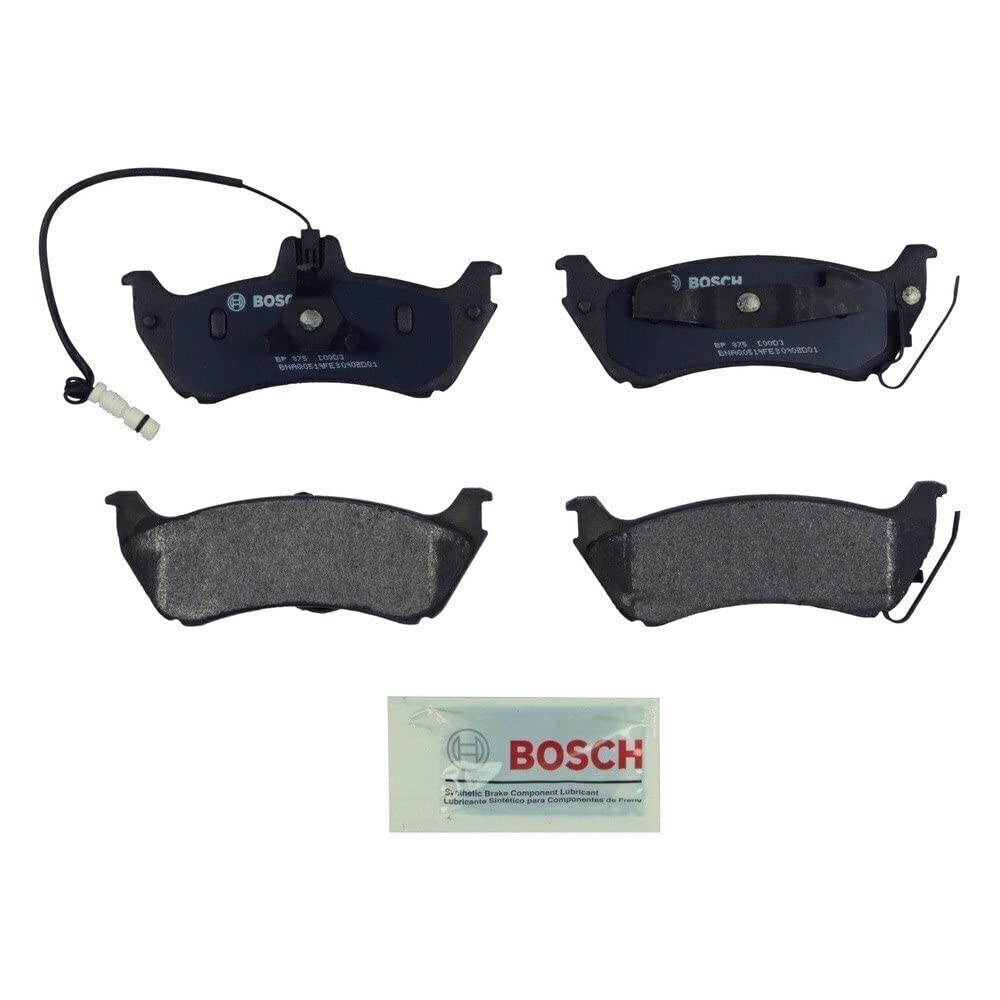 Bosch BP875 Disc Brake Pads - High Performance Ceramic Brake Pads for Cars, Trucks & SUVs | Smooth & Quiet Braking | Perfect for Daily Commute, City Driving & Highway Use