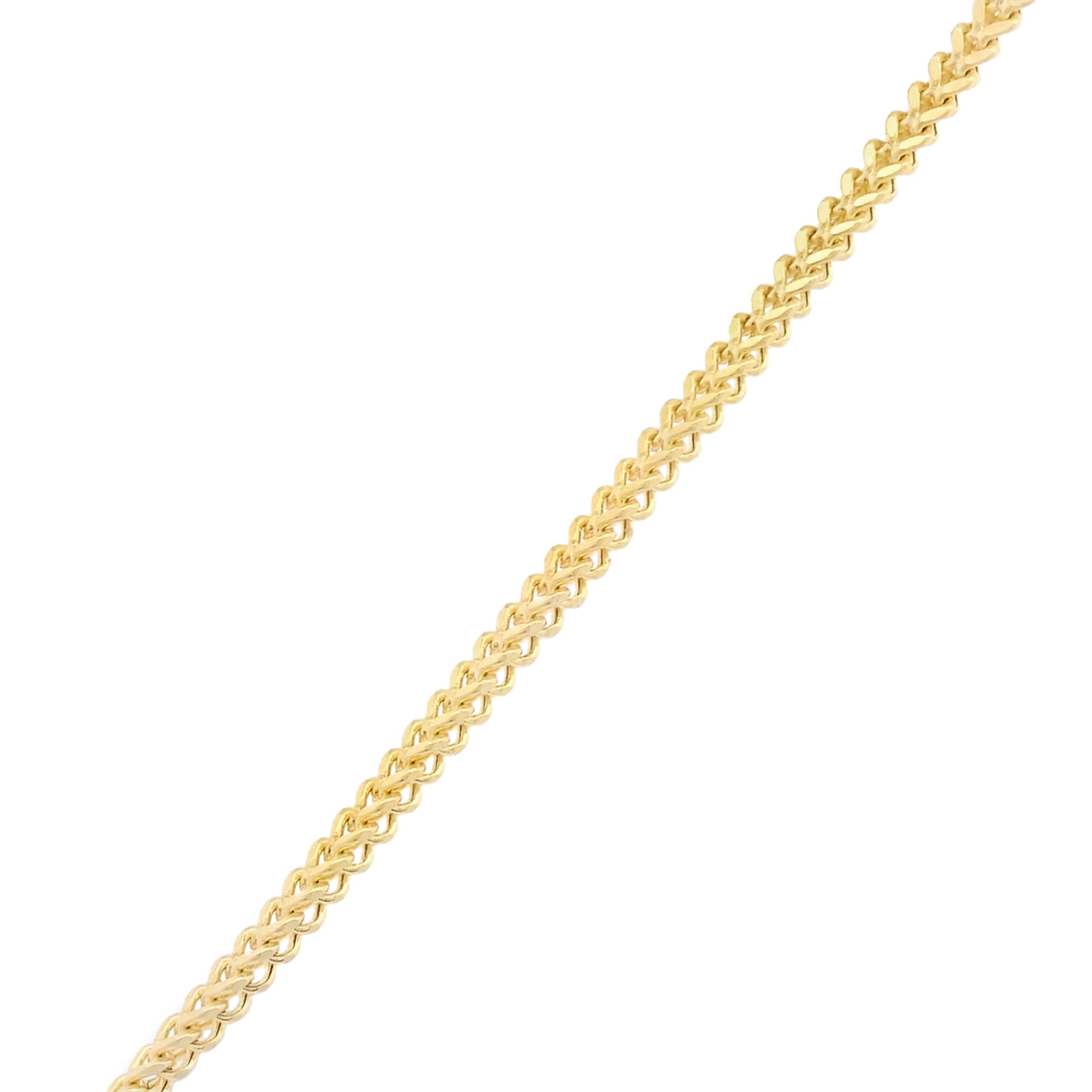 14K Gold Praying Hands Pendant with Hollow Franco Chain - 22 Inch Religious Jewelry for Men & Women - Perfect for Daily Wear, Gifts & Spiritual Occasions