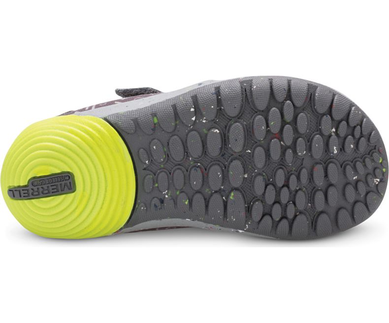 Merrell Grey Bare Steps Baby & Toddler Sneakers - Lightweight & Comfortable Walking Shoes for Kids - Perfect for Outdoor Play & Everyday Adventures