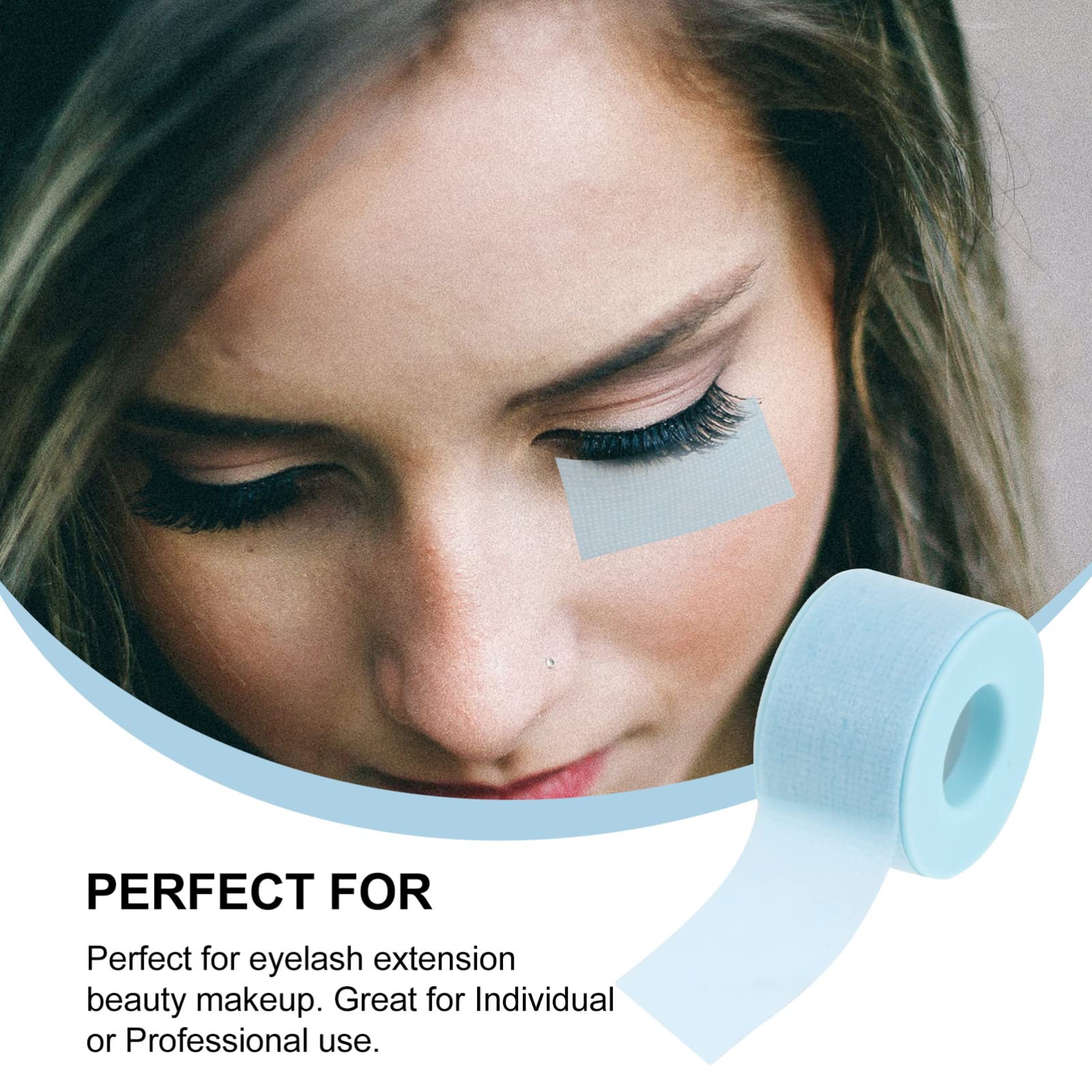 Uonlytech Professional Eyelash Glue & Breathable Adhesive Lash Tape - Strong Hold for False Eyelash Extensions, Grafting & Makeup Application - Perfect for Salon, Bridal & Daily Use
