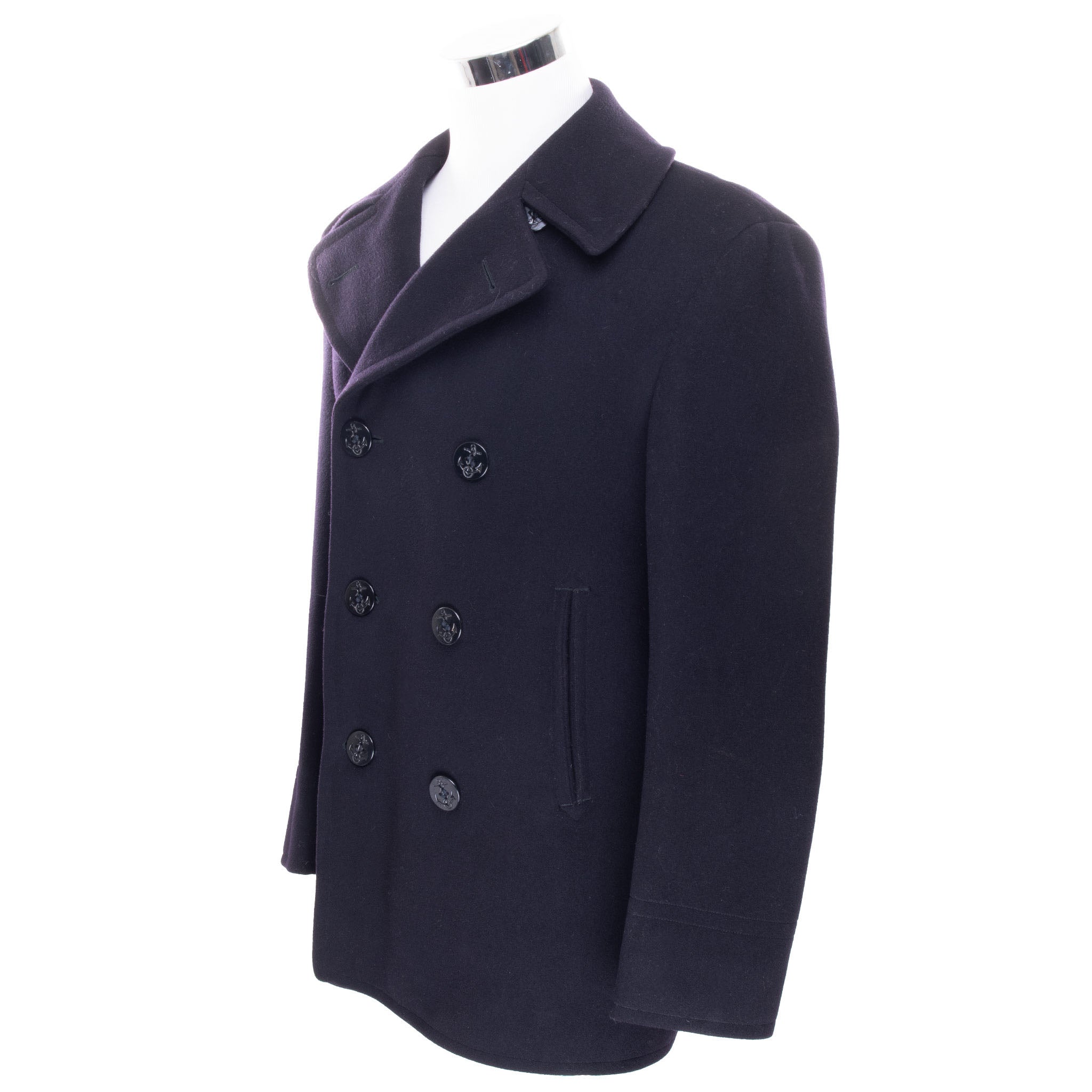 Vintage US Navy Peacoat 1962 Vietnam War Era - Size 38R - Authentic Military Outerwear for Men's Winter Fashion & Historical Reenactments