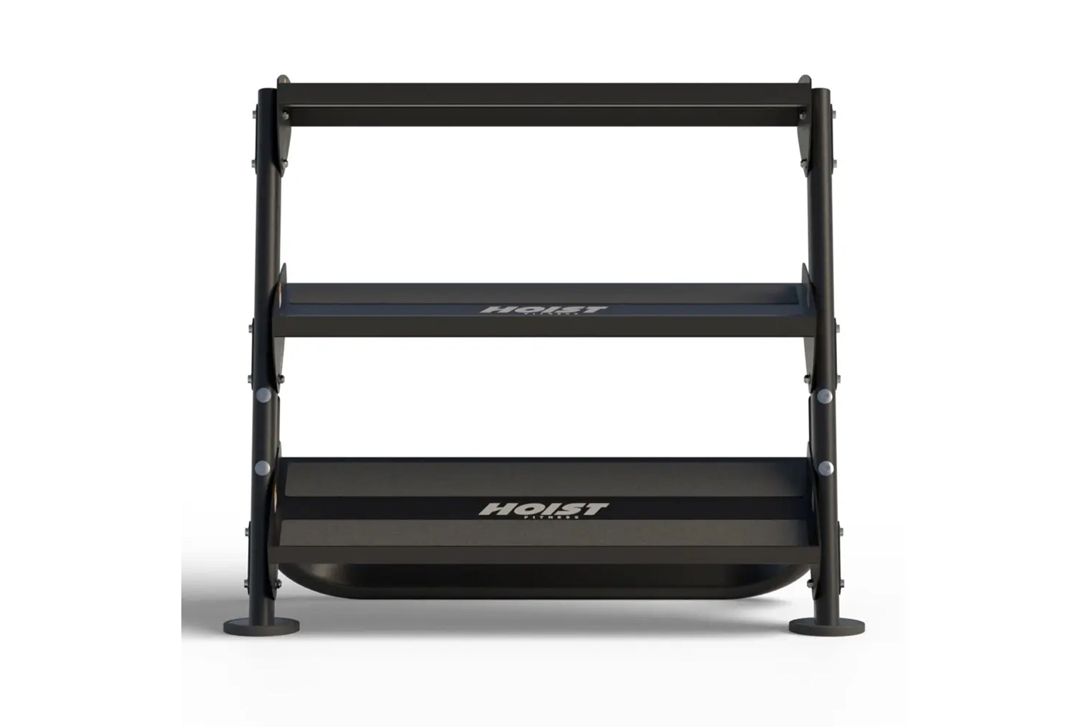 3-Tier Dumbbell Rack for Home Gym - Heavy Duty Steel Weight Rack Organizer (HF 5461 OPT 36) - Perfect for Garage, Basement & Fitness Studio Workouts