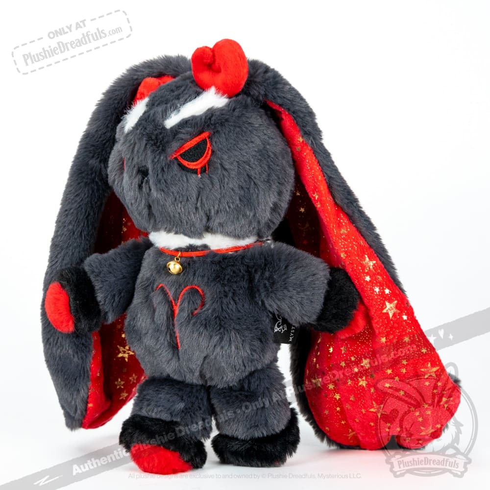 Plushie Dreadfuls Aries Rabbit Stuffed Animal - Cute Zodiac Plush Toy for Astrology Lovers, Soft Huggable Gift for Kids & Adults, Perfect for Birthday, Nursery Decor & Emotional Support