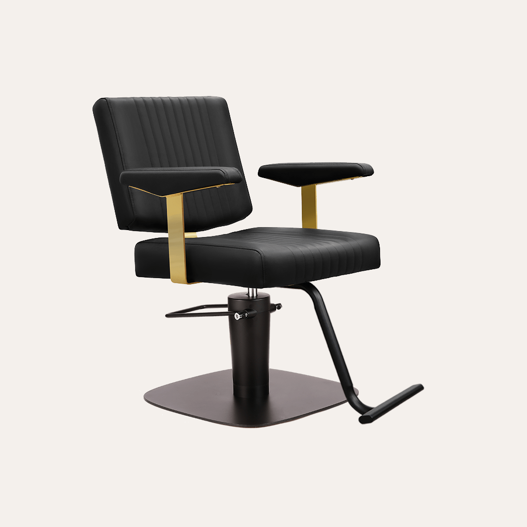ATHENA Professional Salon Chair - Adjustable Hydraulic Styling Chair for Hairdressers & Barbers - Perfect for Salons, Barber Shops & Home Use