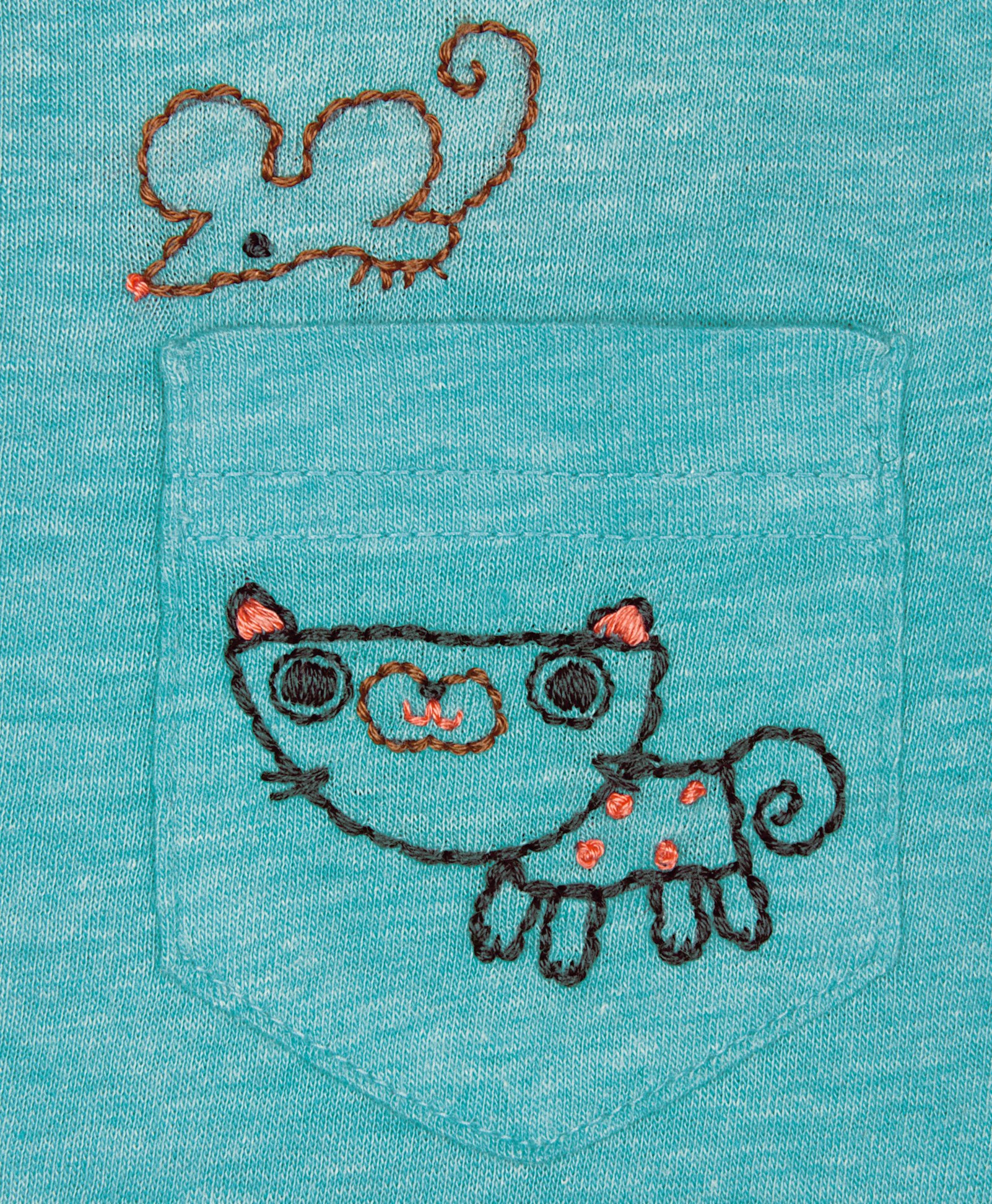 Sweet Animals Embroidery Transfer Patterns for Needlecrafts - DIY Home Decor, Gifts & Scrapbooking Projects