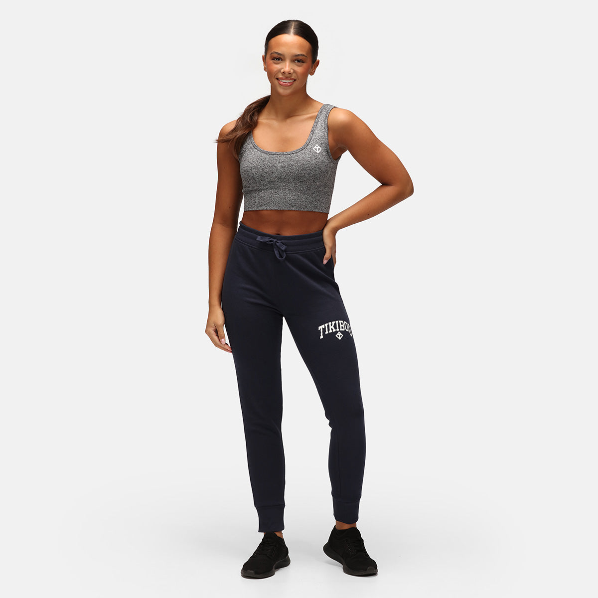 Premium Navy Blue Athleisure Jogger Pants for Women & Men - Comfortable Lounge & Workout Pants for Yoga, Running, Travel & Casual Wear
