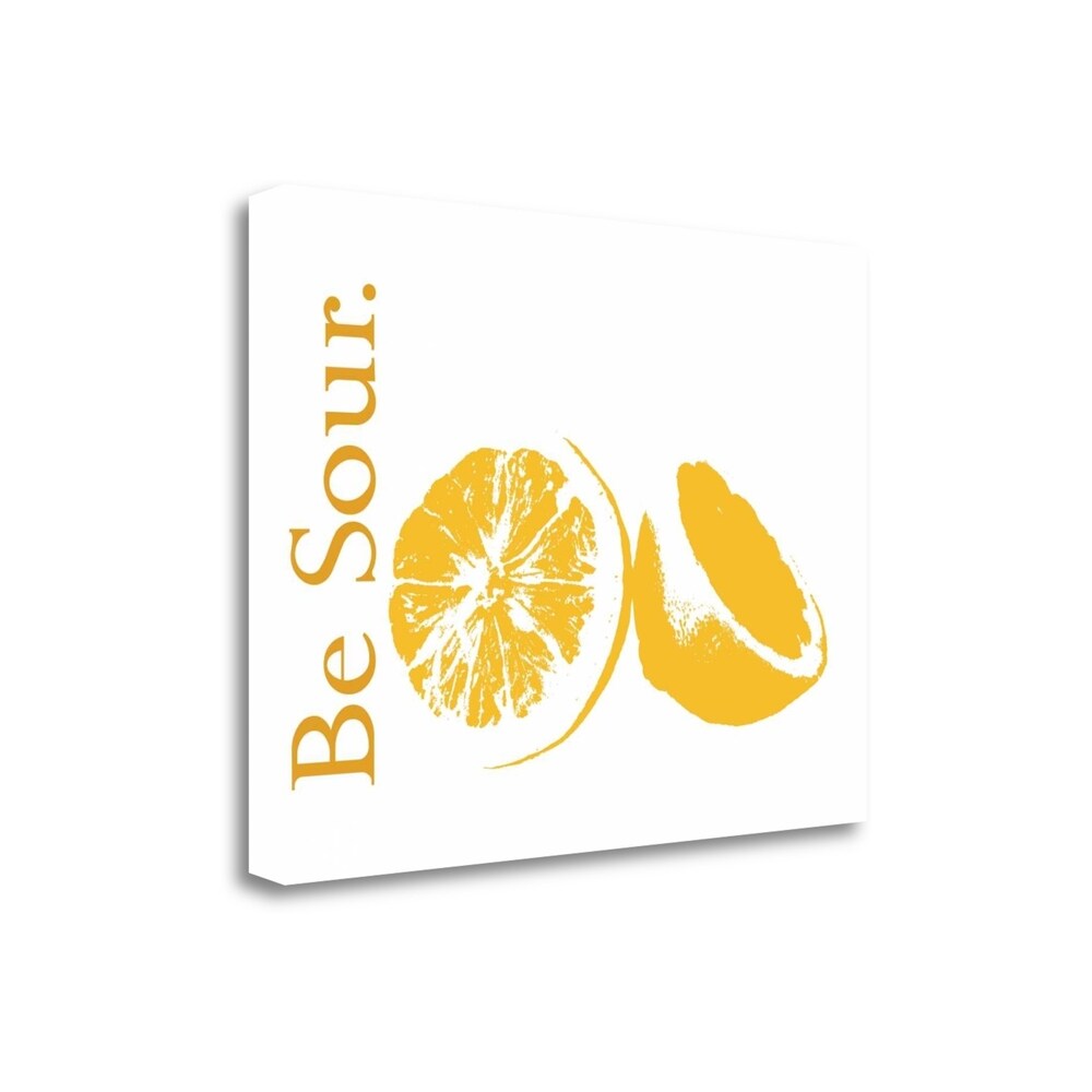 Be Sour By Tenisha Proctor - Premium Fine Art Giclee Canvas Print - Gallery Wrapped & Ready to Hang - Perfect for Living Room, Bedroom & Office Wall Decor