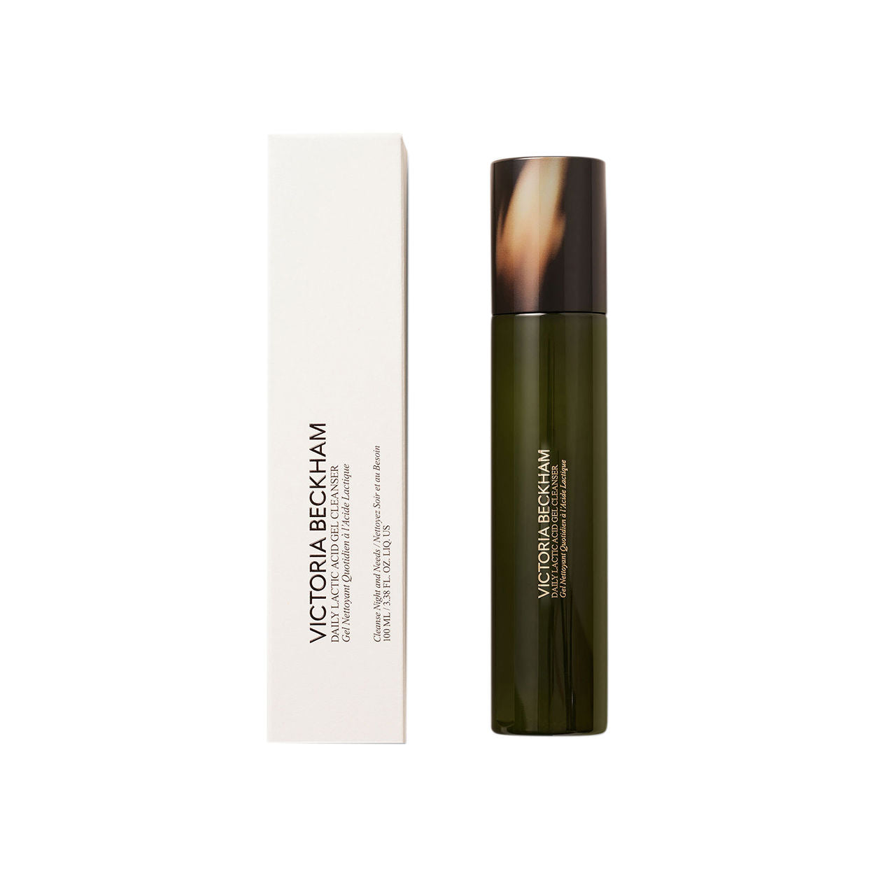 Best Daily Lactic Acid Gel Cleanser for Sensitive Skin - Gentle Exfoliating Face Wash with 5% Lactic Acid - Perfect for Morning & Night Skincare Routine