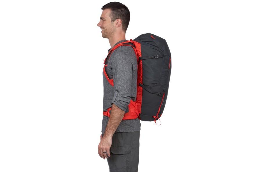 Thule AllTrail 35L Men's Hiking Backpack - Lightweight & Water-Resistant Daypack for Outdoor Adventures (Obsidian Black) - Perfect for Hiking, Camping & Travel