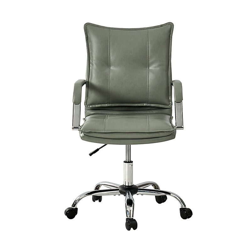 Ergonomic Doug Task Chair with Padded Arms - Adjustable Office Chair for Home & Work - Comfortable Desk Chair with Lumbar Support for Long Hours Sitting