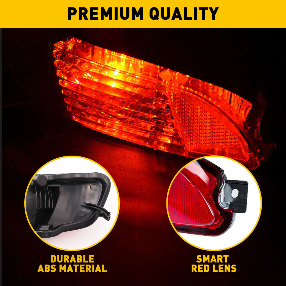 Rear Bumper Reflector Side Marker Light for 2004-2006 Lexus RX330 & 2007-2009 Lexus RX350 - Replacement LED Safety Lights for Enhanced Night Visibility (Perfect for Off-Roading & Urban Driving)