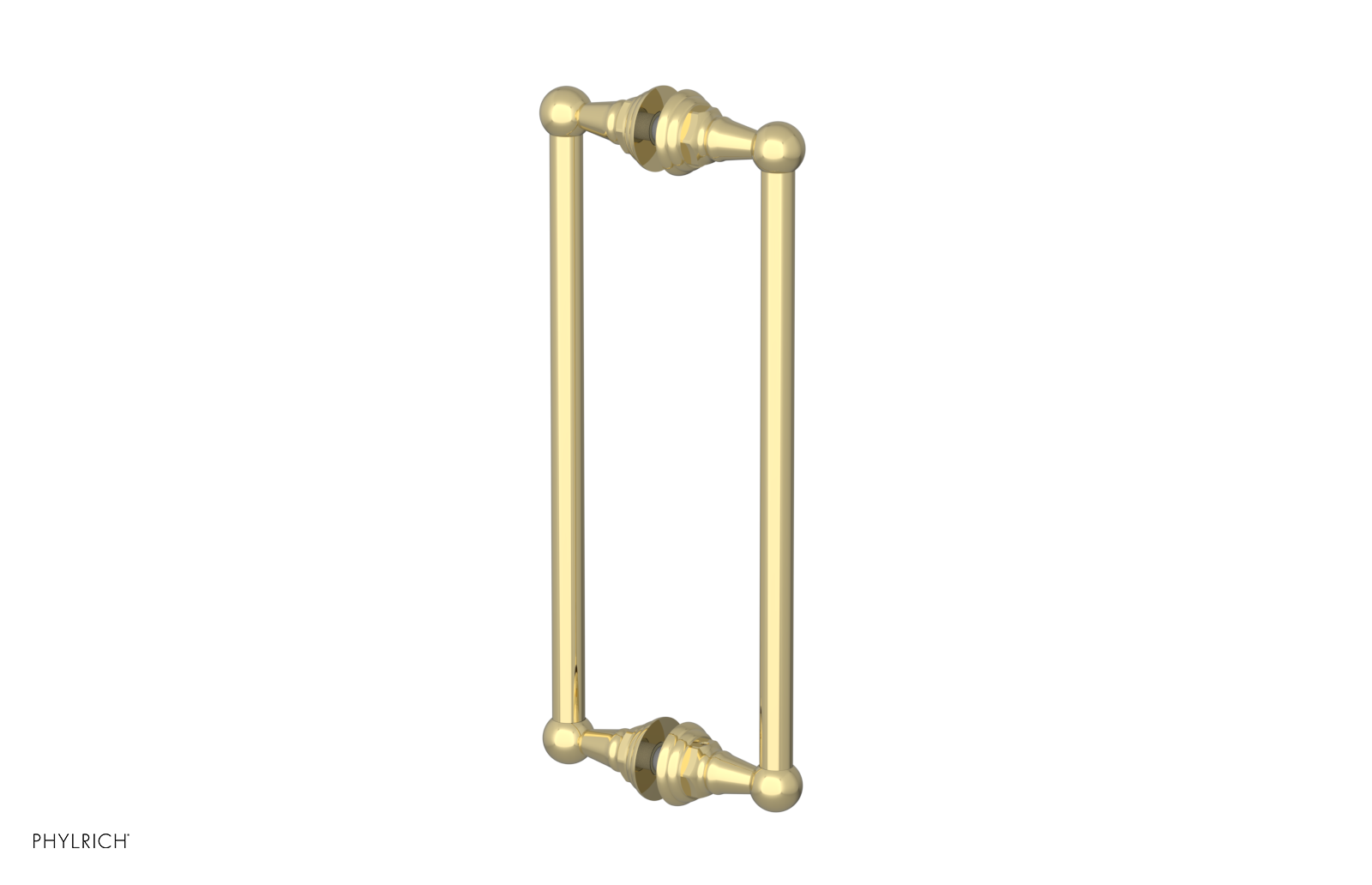 Hex Traditional 12 Double Sided Shower Pull 500 93 12 - Heavy Duty Shower Curtain Hooks for Bathroom, Spa & Hotel Use