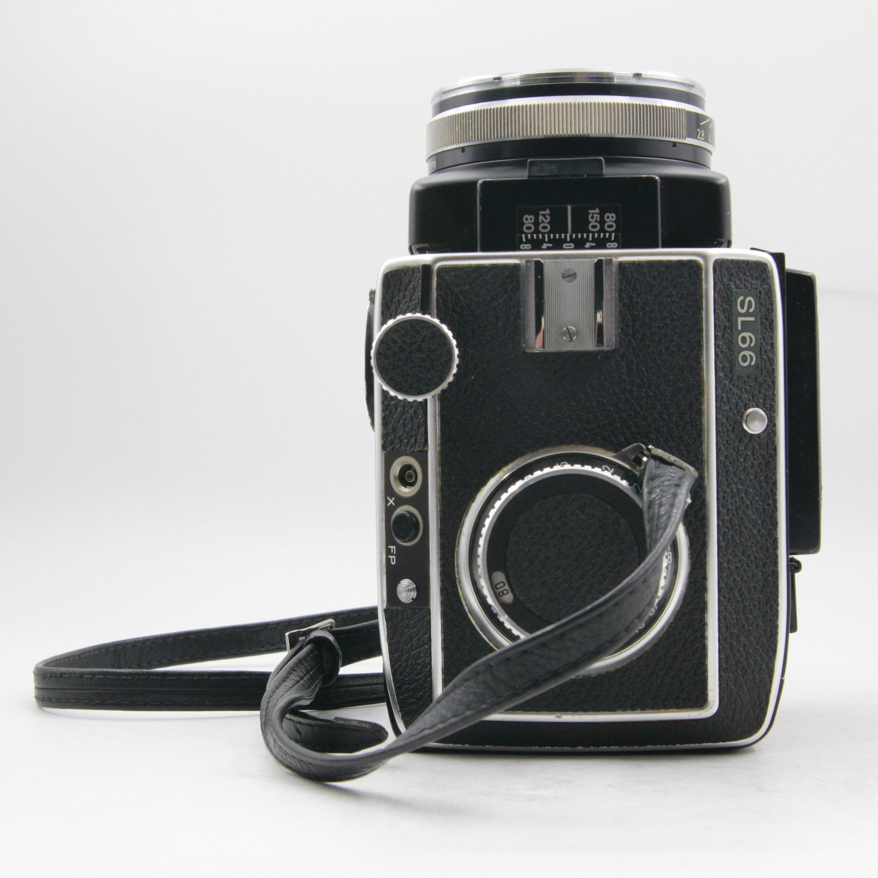 Vintage Rolliflex SL66 Camera with 80mm f2.8 Zeiss Planar Lens - Waist Level Viewfinder & 120/220 Film Back | Perfect for Film Photography Enthusiasts, Street Photography, and Vintage Camera Collectors