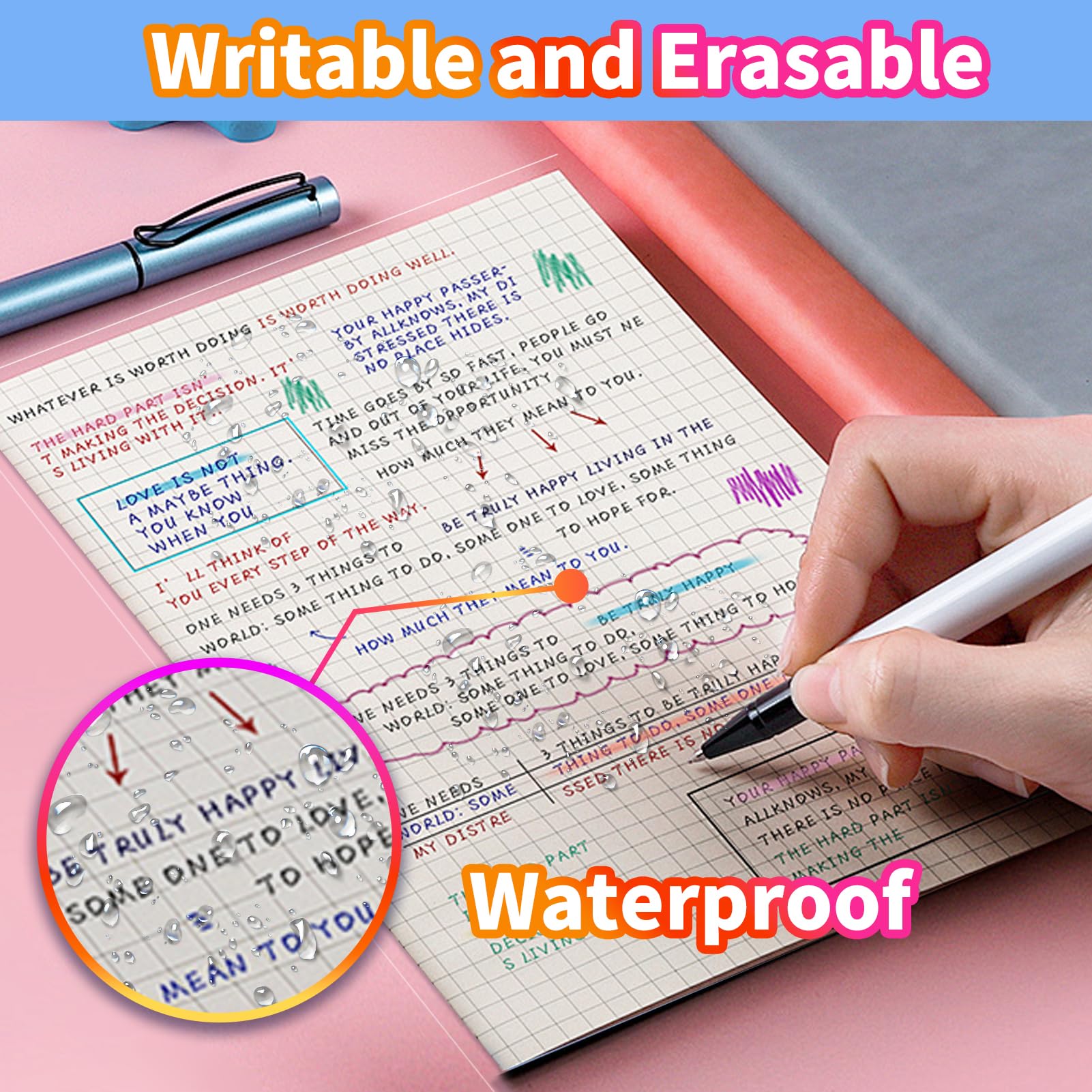 Uinkit Self-Adhesive Laminating Sheets - 4Mil Thick, 10 Pack (8.7
