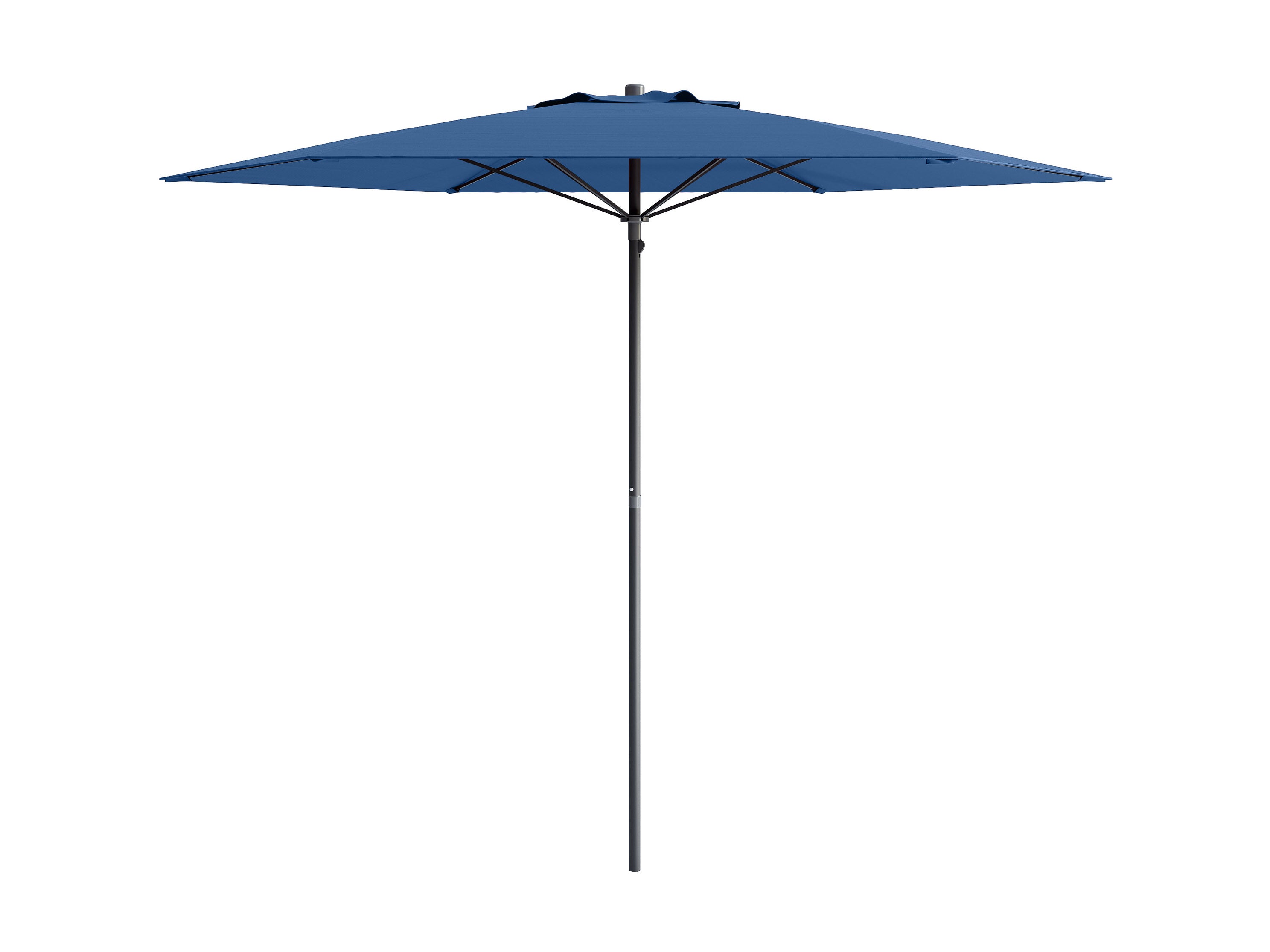 7.5ft Cobalt Blue Beach Umbrella - UV Protection Windproof Sand Anchor - Perfect for Poolside, Backyard, Picnics & Beach Vacations