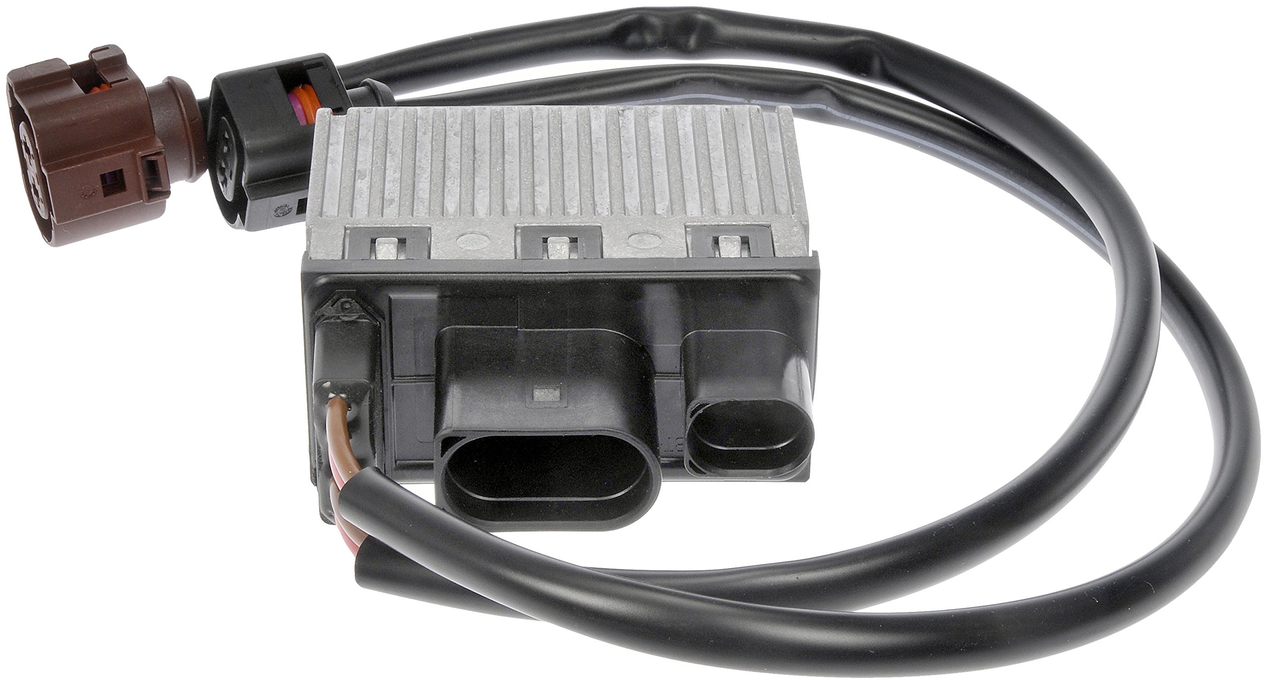 Dorman 902-435 Engine Cooling Fan Module Replacement for Audi A4 A6 Q5 Q7 - High Performance Cooling System Part - Perfect for Hot Weather & Heavy Traffic Driving Conditions