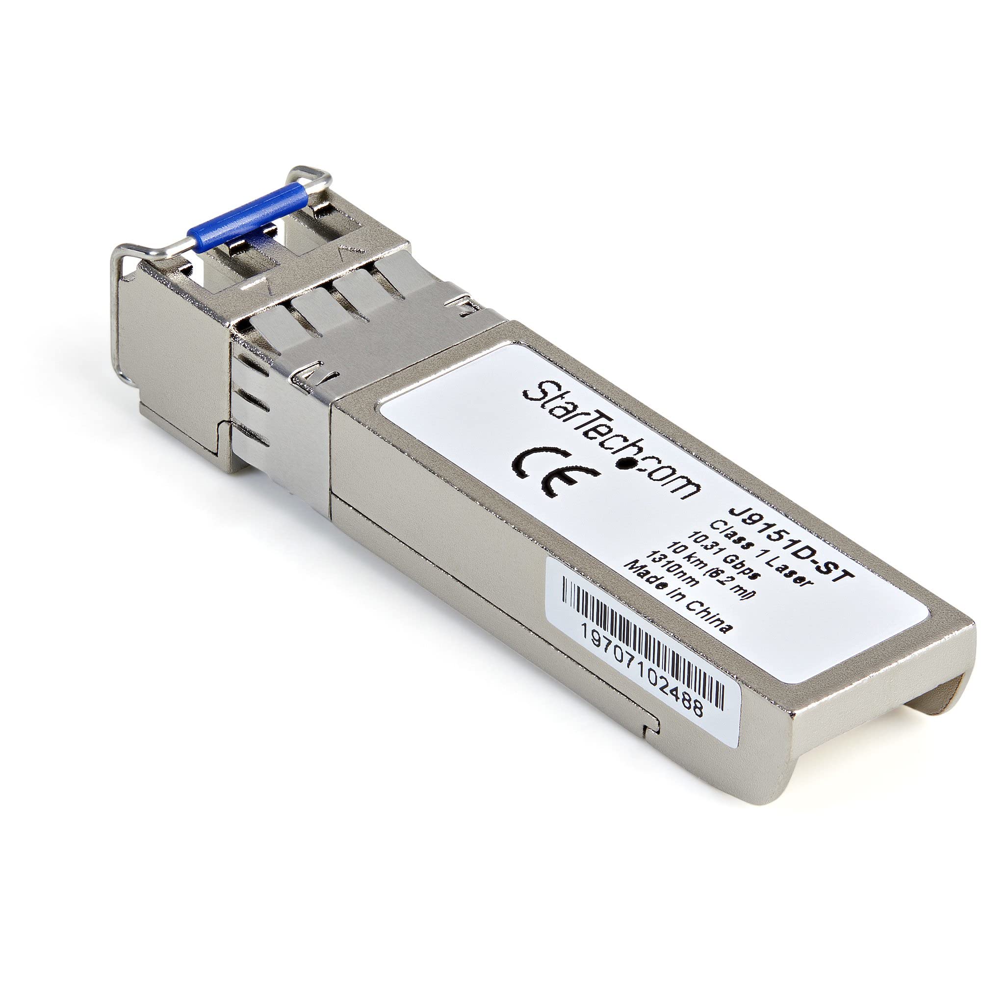 StarTech.com HPE J9151D Compatible SFP+ Module - 10GBASE-LR 10GbE Single Mode Fiber Optic Transceiver - 10G Ethernet SFP+ LC 10km 1310nm - DDM Support for HPE 2540, 2920, 2930M (J9151D-ST) - Ideal for Data Centers, Enterprise Networks & High-Speed Connectivity