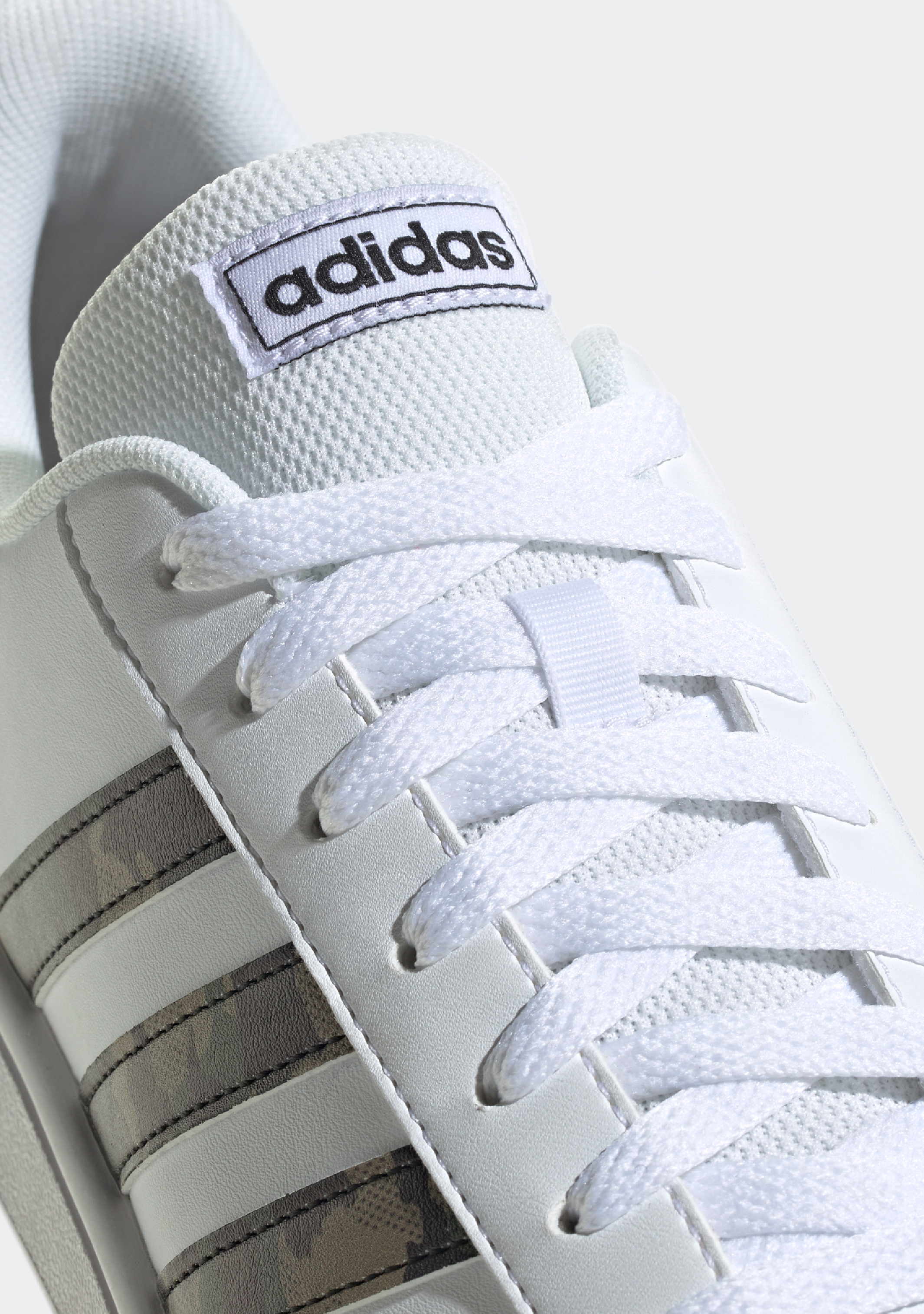 Adidas Men's Grand Court Base Sneakers - Comfortable & Stylish White Tennis Shoes for Casual Wear, Running & Gym Workouts