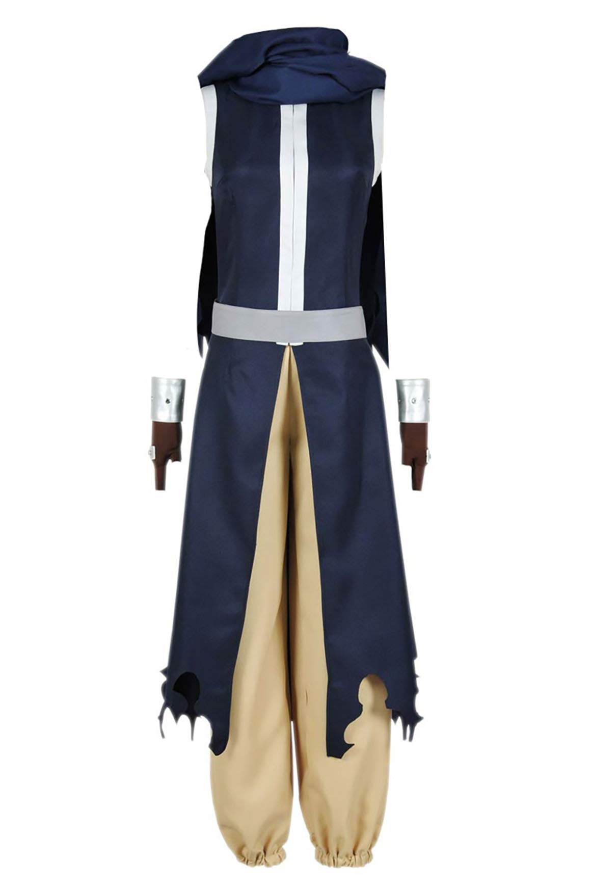 Fairy Tail Gajeel Redfox Anime Cosplay Costume Full Set for Halloween, Comic Con & Cosplay Events - Perfect for Anime Fans & Gajeel Cosplayers