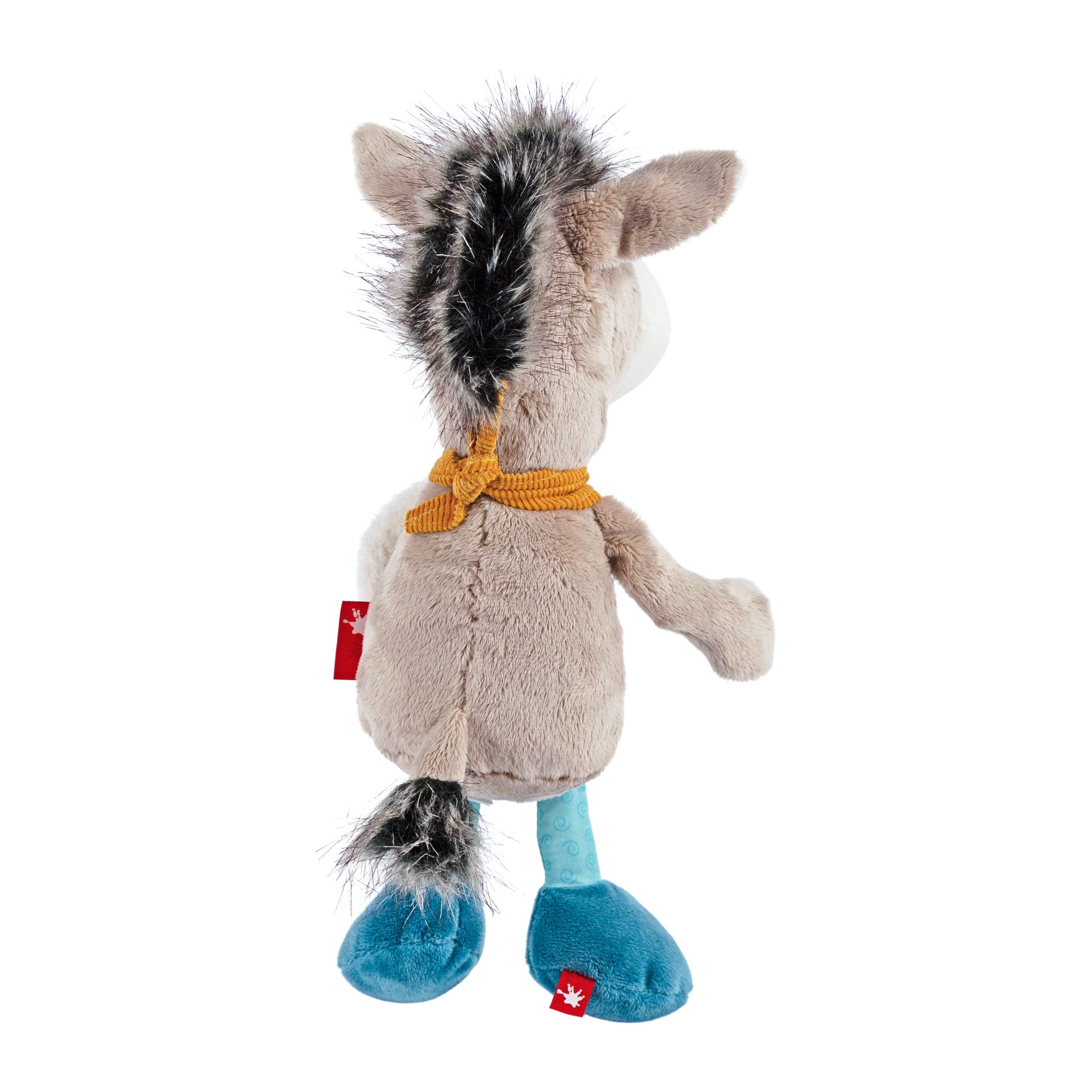 Handmade Patchwork Donkey Plush Toy - Soft Stuffed Animal for Kids & Collectors | Perfect for Nursery Decor, Birthday Gifts & Cuddling