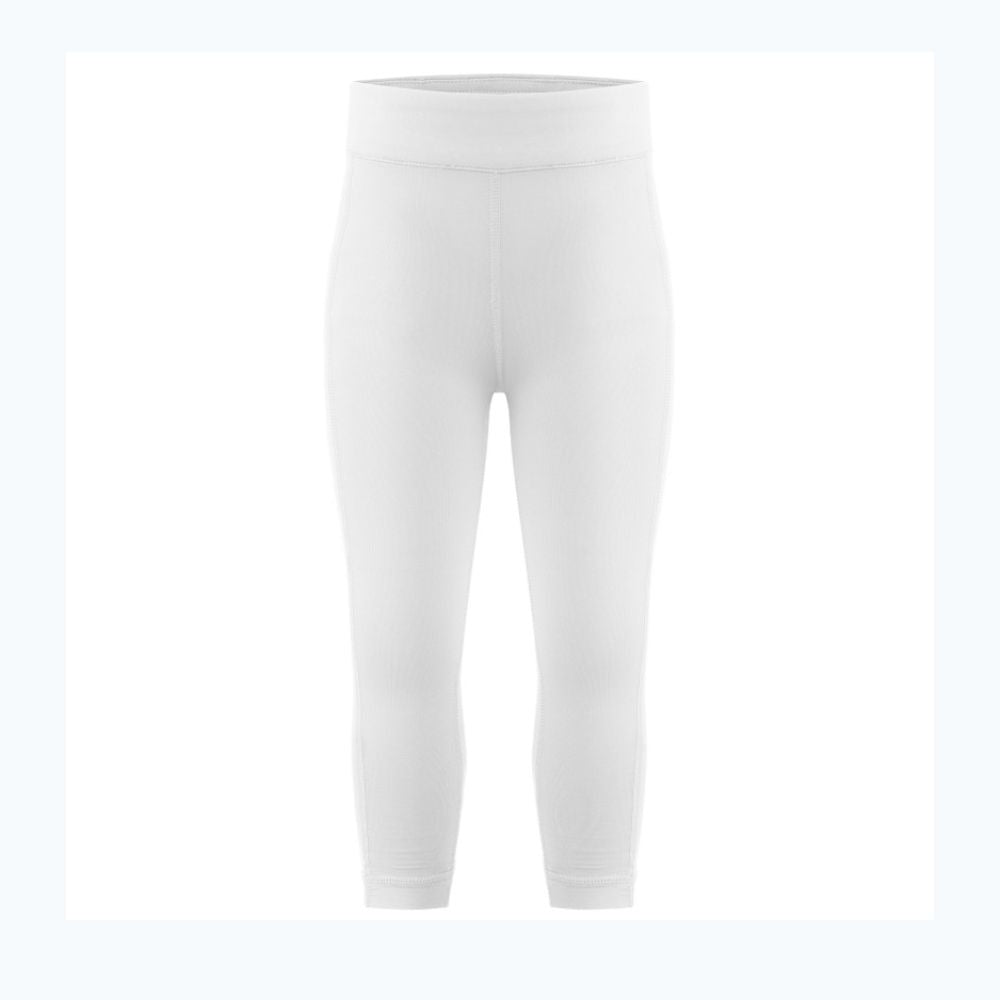 Poivre Blanc Girls Base Layer Leggings - Thermal Winter Underwear for Kids (Ages 2-7) | Warm White Leggings for Cold Weather, Snow Play & Outdoor Activities