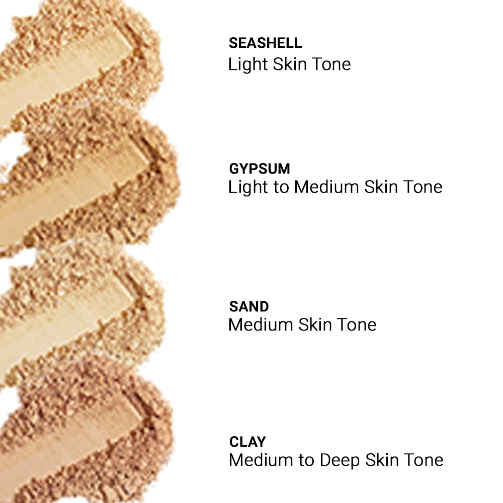Biotique Natural Matte MagiCompact Makeup - 8G Cream for All Skin Types, Seashell Shade | Perfect for Daily Wear & On-the-Go Touch-Ups