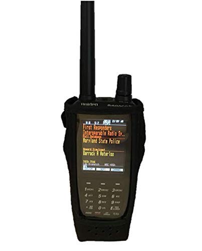 VAVA Custom Nylon Protective Case for Uniden SDS100 Police Scanner - Durable Cover for Emergency, Travel & Outdoor Use