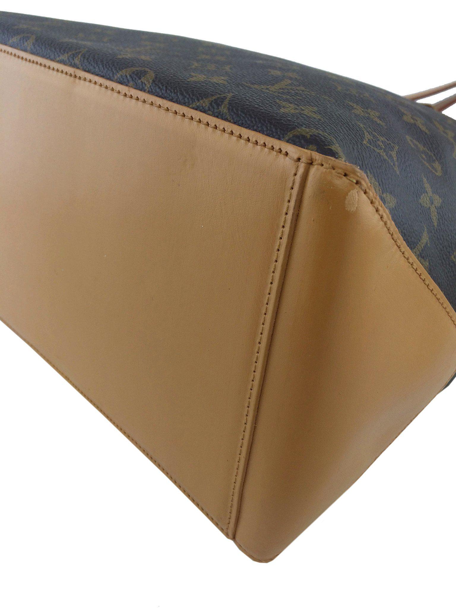 Authentic Louis Vuitton Monogram Canvas Cabas Mezzo Tote Bag - Luxury Designer Handbag for Women, Perfect for Work, Travel & Everyday Use