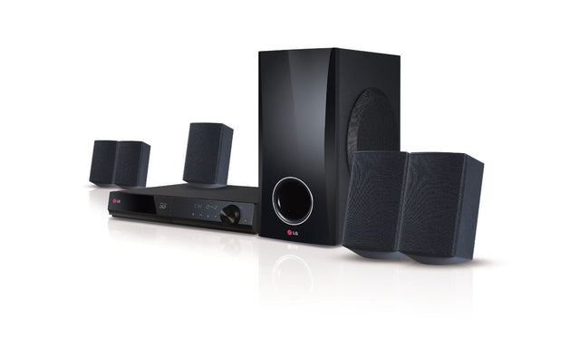 LG BH5140S 500W 5.1 Channel Blu-ray Home Theater System with 4K Upscaling - Perfect for Movie Nights & Home Entertainment