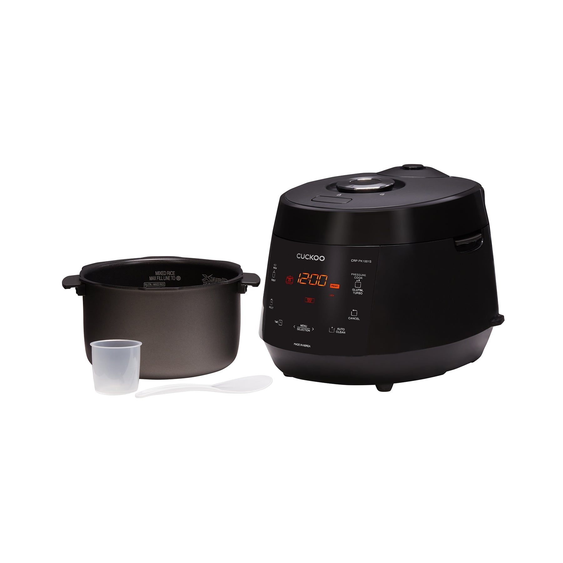 Refurbished Grade B HP CRP PK1001S 10-Cup Pressure Rice Cooker - Perfect for Family Dinners, Meal Prep & Asian Cuisine